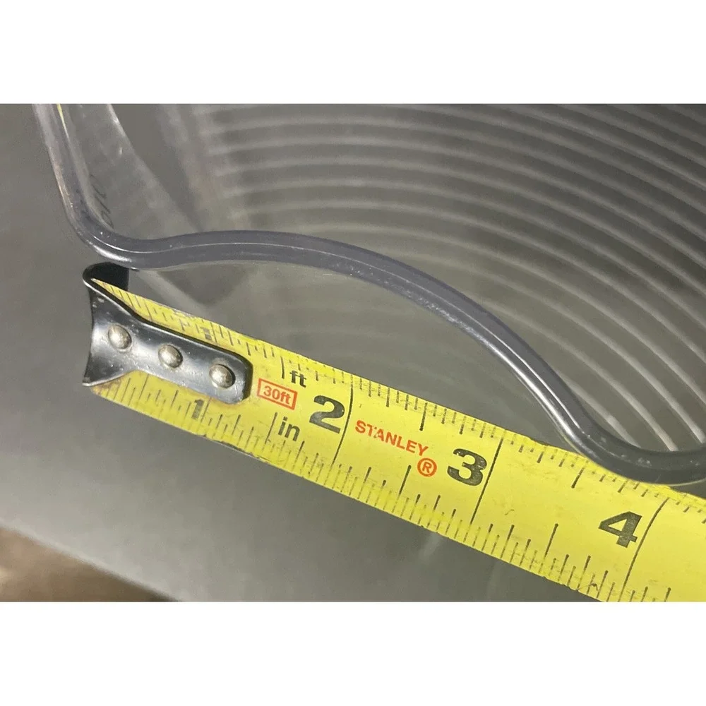 2 Large Clear corner shelf Pieces‎